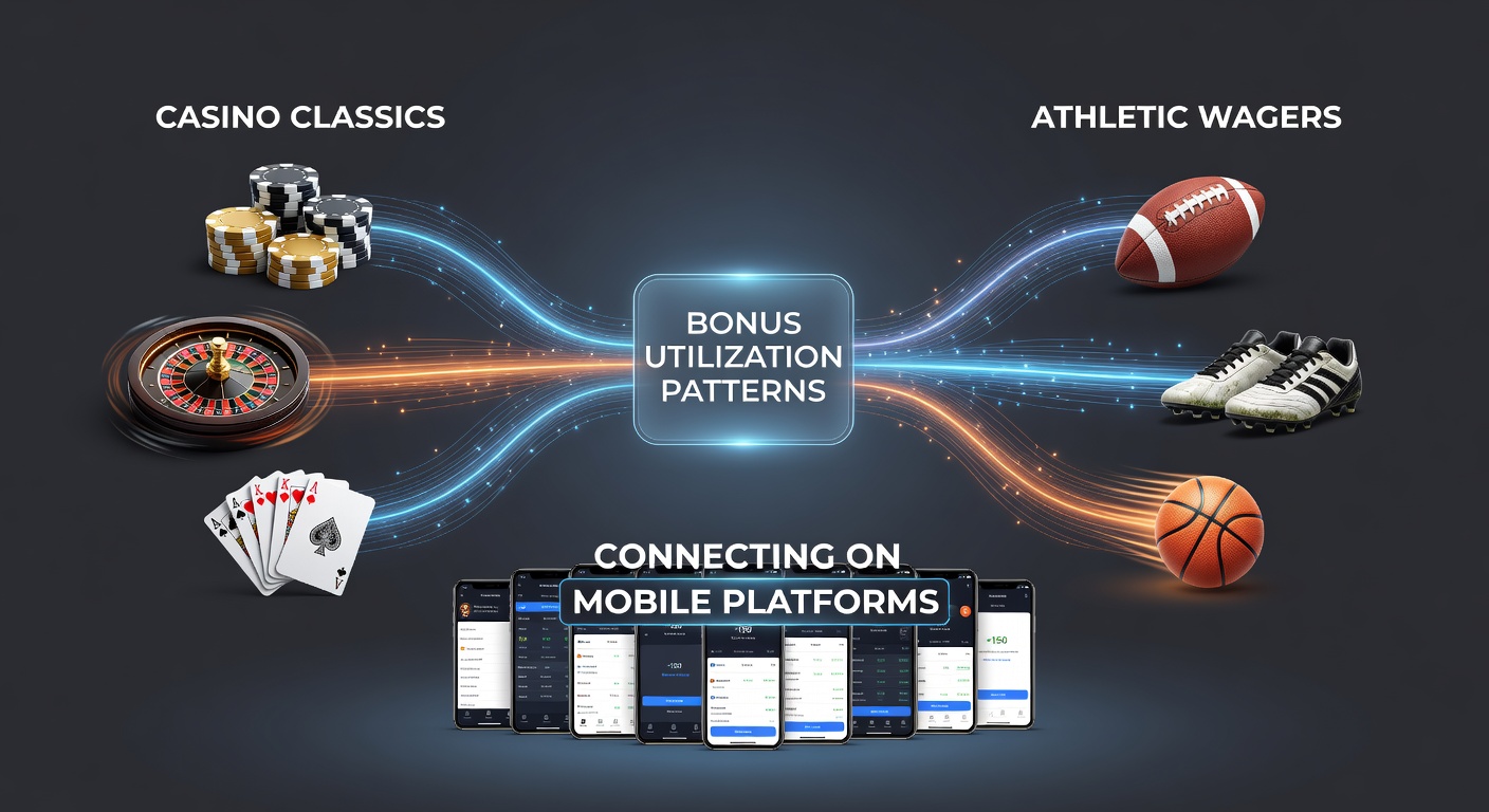 Analytics dashboard showing bonus flow patterns from casino games to sports wagers on mobile apps