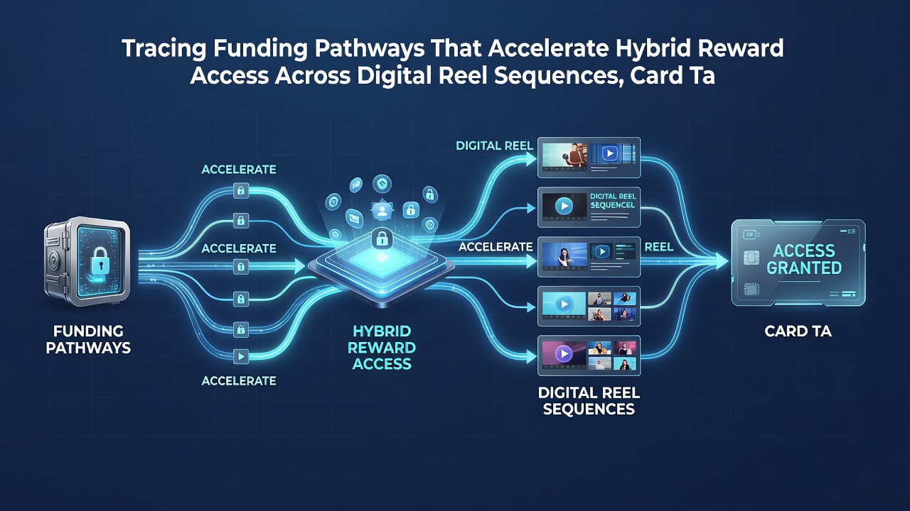Flow diagram illustrating funding routes connecting mobile deposits to hybrid rewards in reels, tables, and sports betting